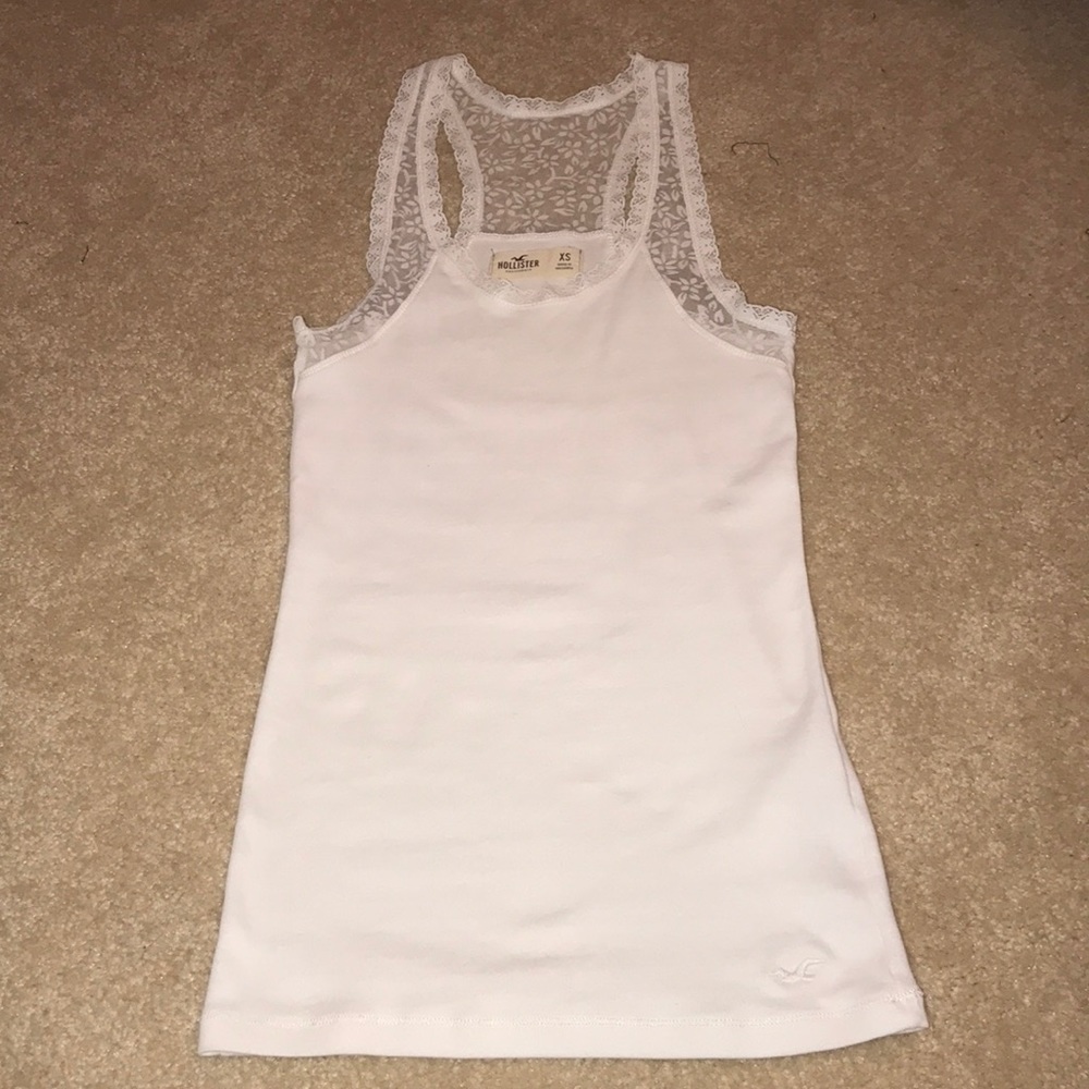 White tank top